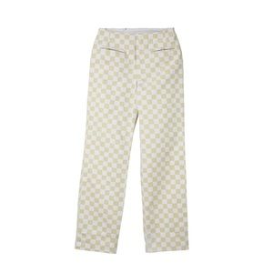HOLIDAY THE LABEL KOKOMO PANT CHECK CREAM
